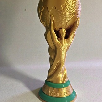 FIFA Dünya Kupası Kupa Biblo 25 cm | Dekoratif Altın Kupa Modeli | Koleksiyon & Hediyelik
