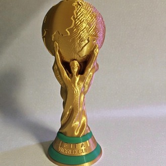 FIFA Dünya Kupası Kupa Biblo 25 cm | Dekoratif Altın Kupa Modeli | Koleksiyon & Hediyelik