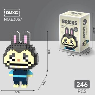 E3057 Mini Bricks Yapı Figürü – Koleksiyonluk Dekor Oyuncak