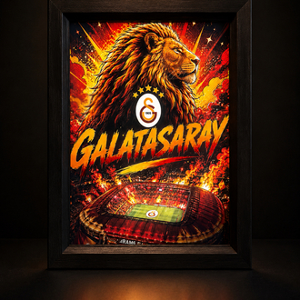 Galatasaray ışıklı tablo