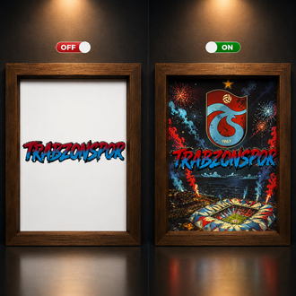Trabzonspor ışıklı tablo
