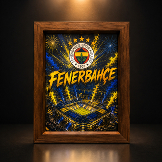 Fenerbahçe ışıklı tablo