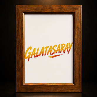 Galatasaray ışıklı tablo