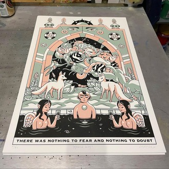 PYRAMID SONG - Serigrafi Baskı