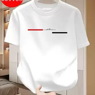 Erkek/ Whatever Baskılı Basic Regular T-shirt