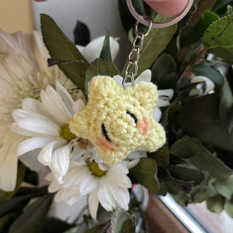 Yıldız anahtarlık charm 