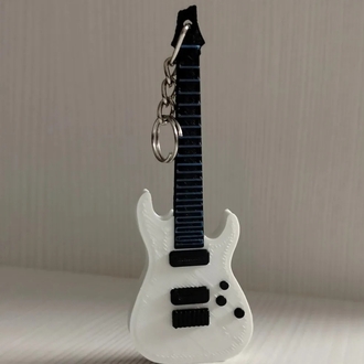 gitar anahtarlık 