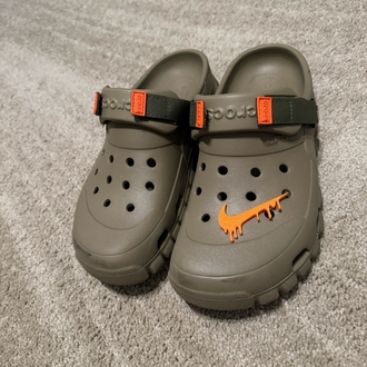 crocs terlik süsü nike 