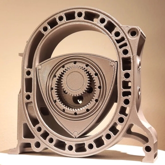 wankel motor prototip hareketli