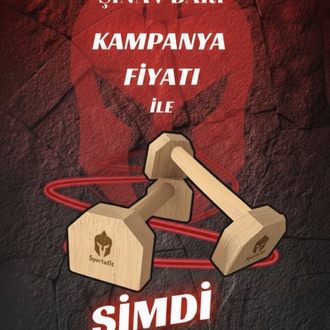 Kısa Ahşap Calisthenics Paralet