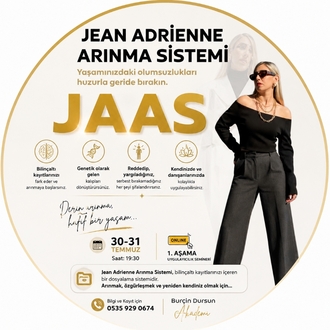 ( JAAS ) Jean Adrienne Arınma Sistemi Uygulayıcılık Eğitimi