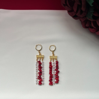 My Heart Beat Three Times Earrings
