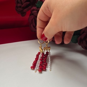 My Heart Beat Three Times Earrings