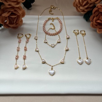 The Symphony Of Enamelled Hearts Earrings