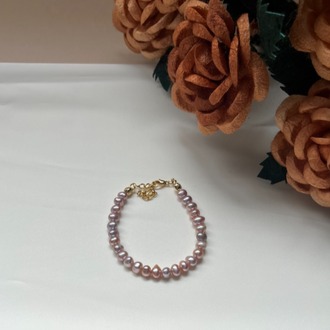 5A++ Lavender Pearl Bracelet