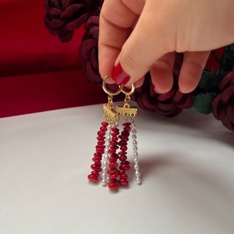 My Heart Beat Three Times Earrings