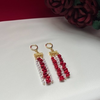 My Heart Beat Three Times Earrings