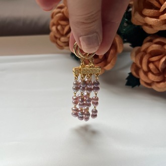 Dreamy Lavender Earrings