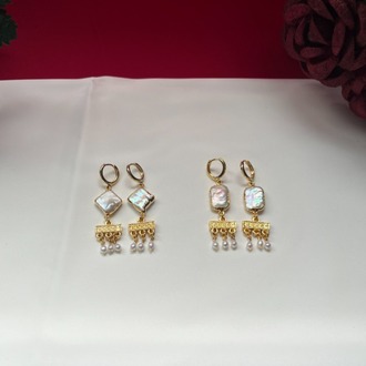 Three Falling Kisses No.2 Earrings
