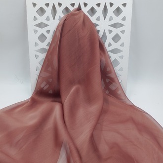 JANJAN ŞİFON KUMAŞ (TABA-BAKIR-KİREMİT TONLARI)