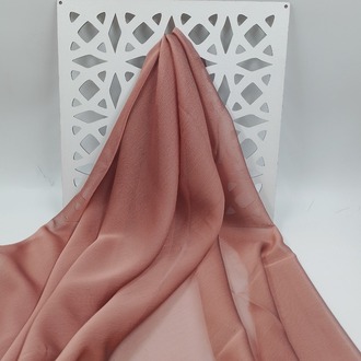 JANJAN ŞİFON KUMAŞ (TABA-BAKIR-KİREMİT TONLARI)