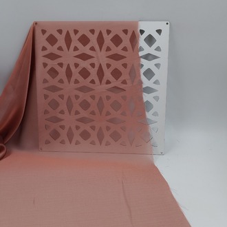 JANJAN ŞİFON KUMAŞ (TABA-BAKIR-KİREMİT TONLARI)
