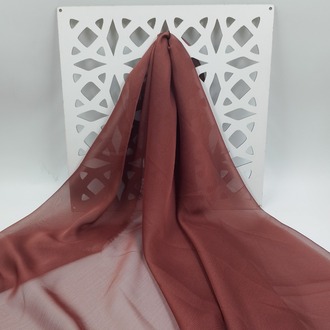 JANJAN ŞİFON KUMAŞ (TABA-BAKIR-KİREMİT TONLARI)