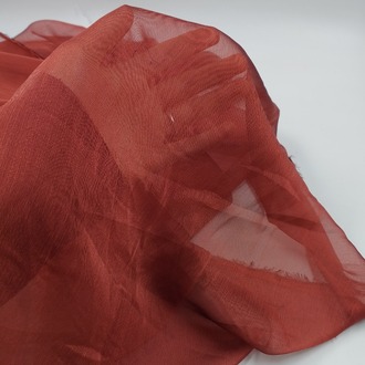 JANJAN ŞİFON KUMAŞ (TABA-BAKIR-KİREMİT TONLARI)
