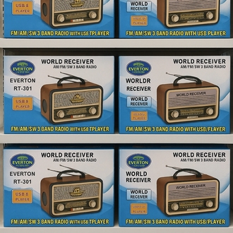 NOSTALJİ RADYO USB BLUETOOTH 