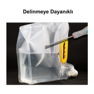 Dayanıklı Plastik Içecek Çantası 2 Litre