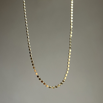 Gold Sade Zincir Kolye