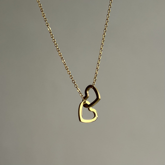 Gold Aşk Düğümü Kolye