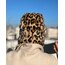 Kürklü Pilot Şapka-Leoparlı Klipsli