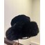 Yargıcı model peluş bucket şapka- Siyah