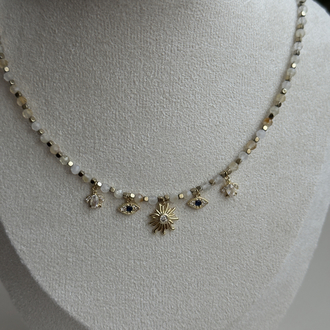 Sıtrin Doğaltaş Kolye