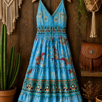 İthal tasarım handmade elbise