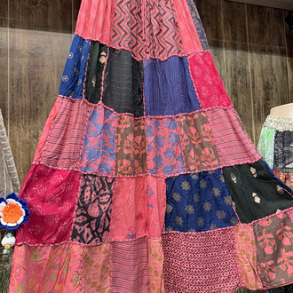 Otantik patchwork etek