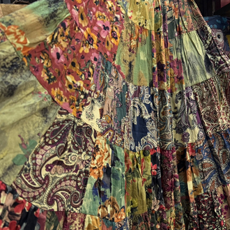 Otantik patchwork etek