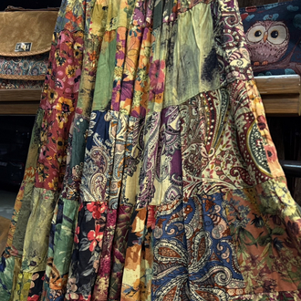Otantik patchwork etek