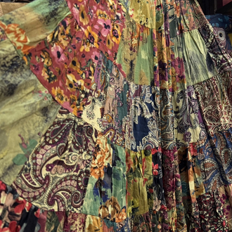 Otantik patchwork etek