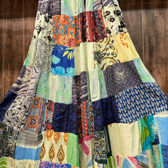 Otantik patchwork etek