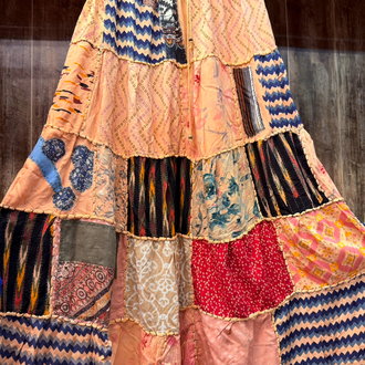 Otantik patchwork etek