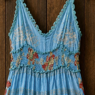 İthal tasarım handmade elbise