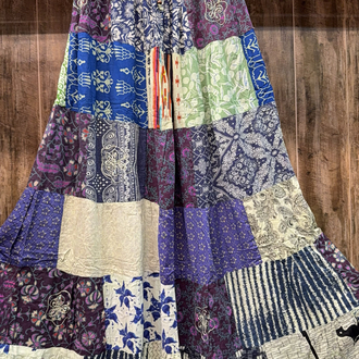 Otantik patchwork etek