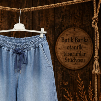 İtalyan tasarım kot pantolon