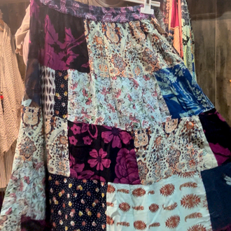 Otantik patchwork etek