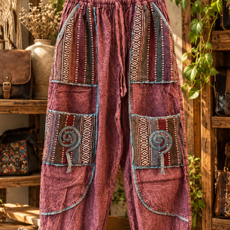 Nepal tasarım pantolon
