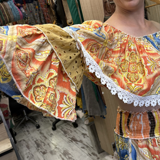 İthal tasarım handmade elbise