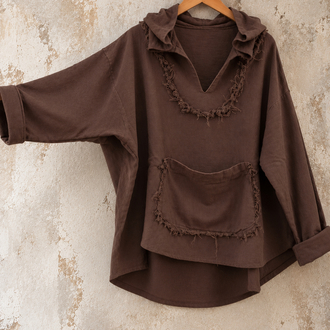 Bohem tasarım sweatshirt