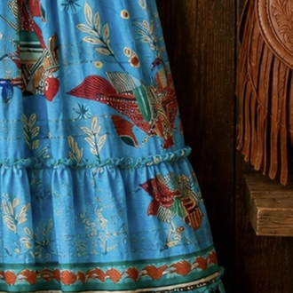 İthal tasarım handmade elbise